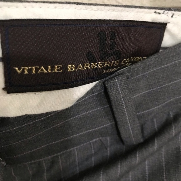 Brooks Brothers size 10 100% wool KATHERINE fit made in Italy Gray pinstriped - Picture 7 of 7